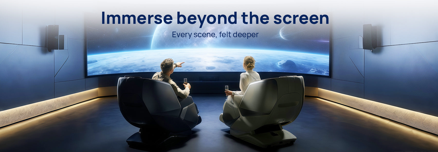 Can I use a vibroacoustic massage chair during movies or games?