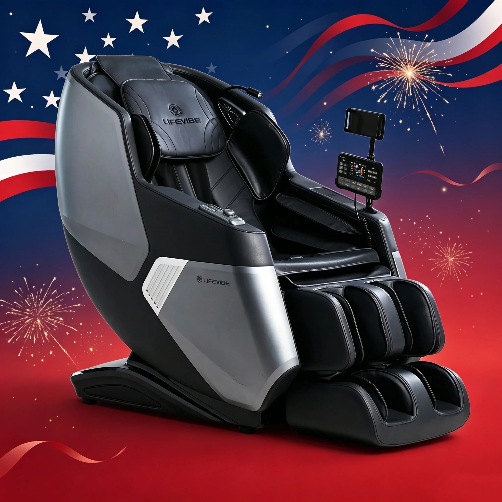 Celebrate Independence Day with a Vibroacoustic Massage Chair for Relaxation